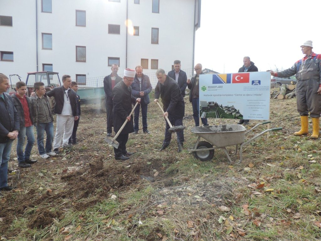 Construction of “Centre for children and youth” Continues