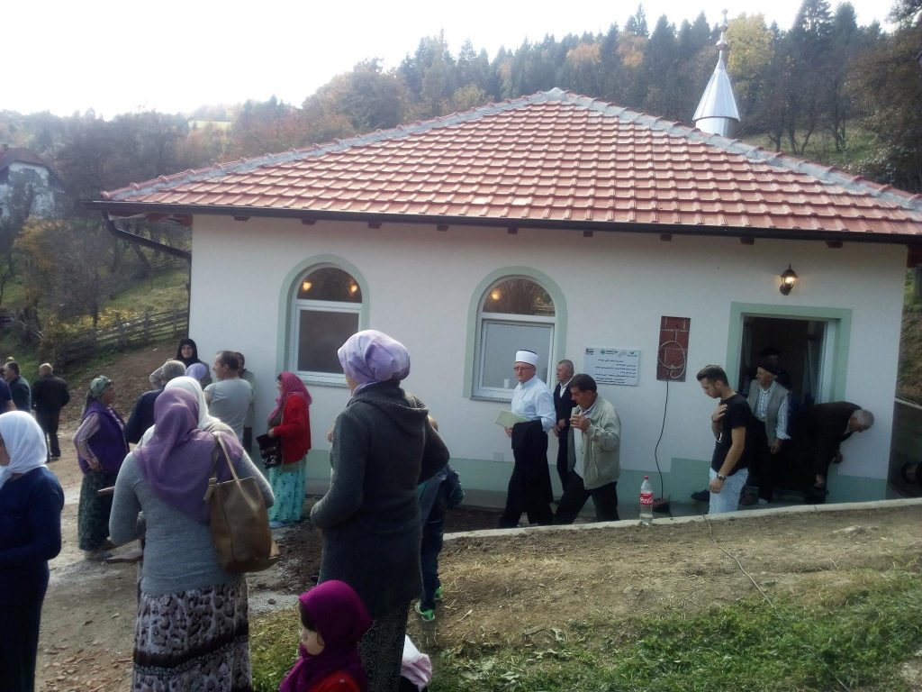 MASJID IN MARTINOVICI NEAR OLOVO HAS BEEN COMPLETED