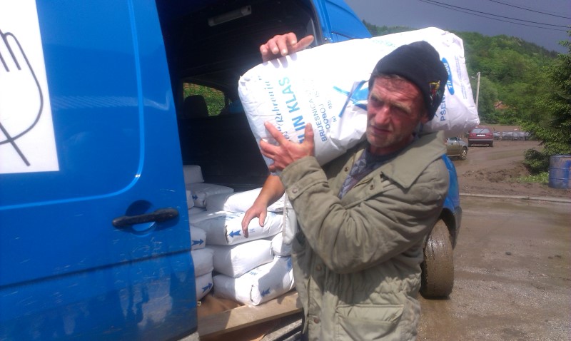 Humanitarian Aid Actions for Helping the Endangered Population in BiH