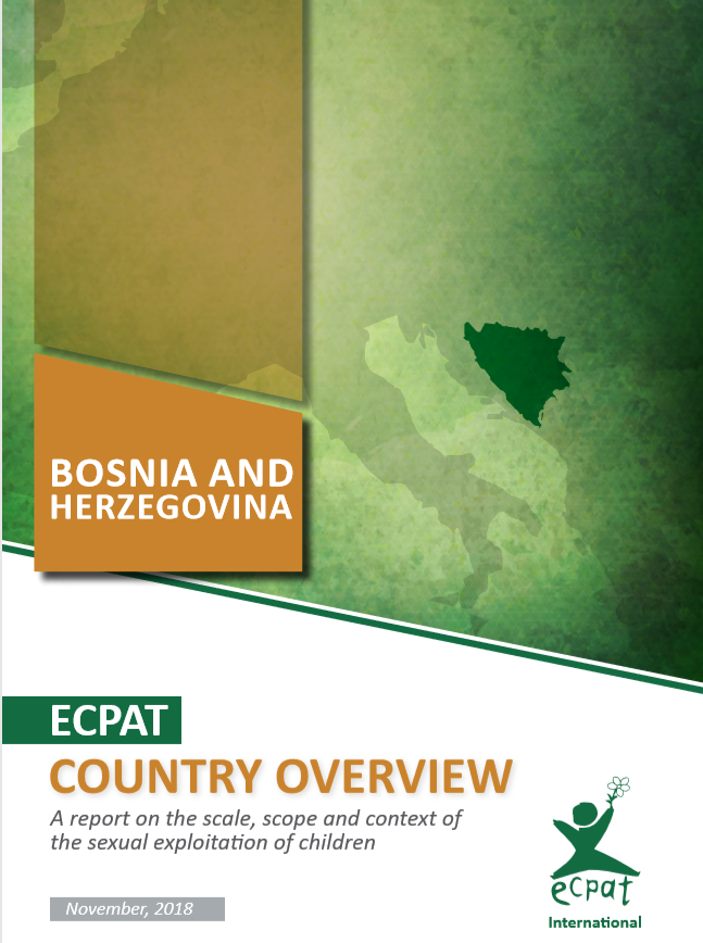 A report on the scale, scope and context of the sexual exploitation of children in Bosnia and Herzegovina