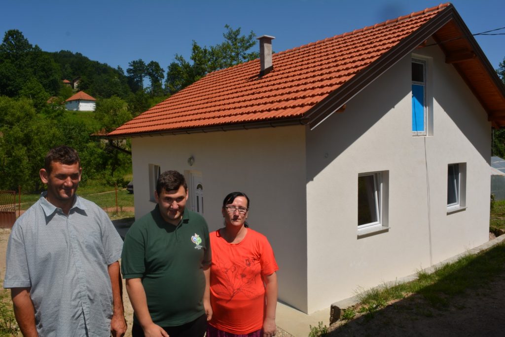New house for the Mehmedbegović family from Dubrave