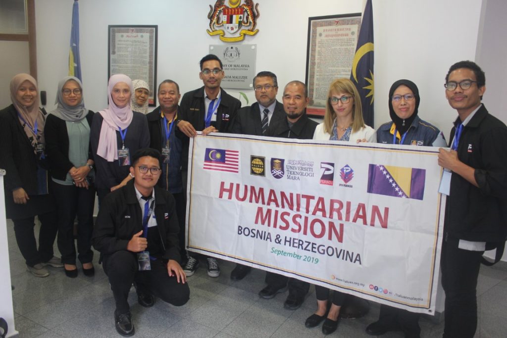 Humanitarian organizations Haluan from Malaysia and University Teknologi MARA UiTM from Malaysia visited the IFS-EMMAUS