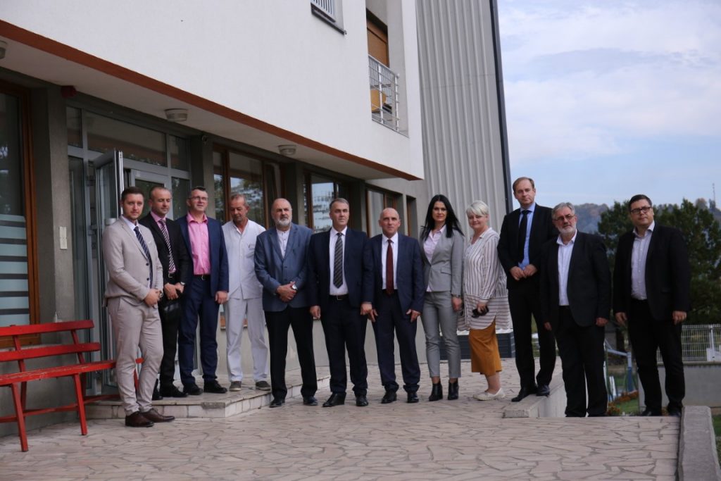 TK Government delegation visits Reception Center Duje