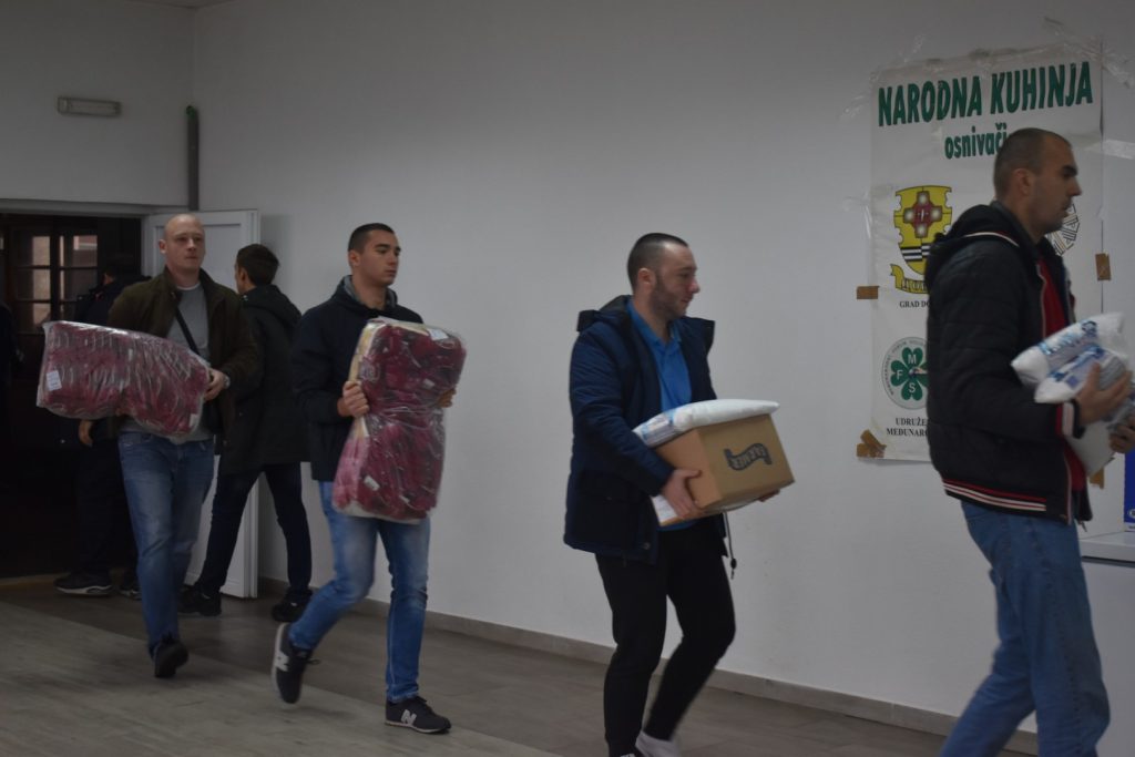 A valuable donation was given to the National Cuisine in Doboj