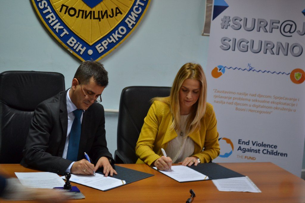 Protocol on Cooperation Signed with the Police of the Brcko District
