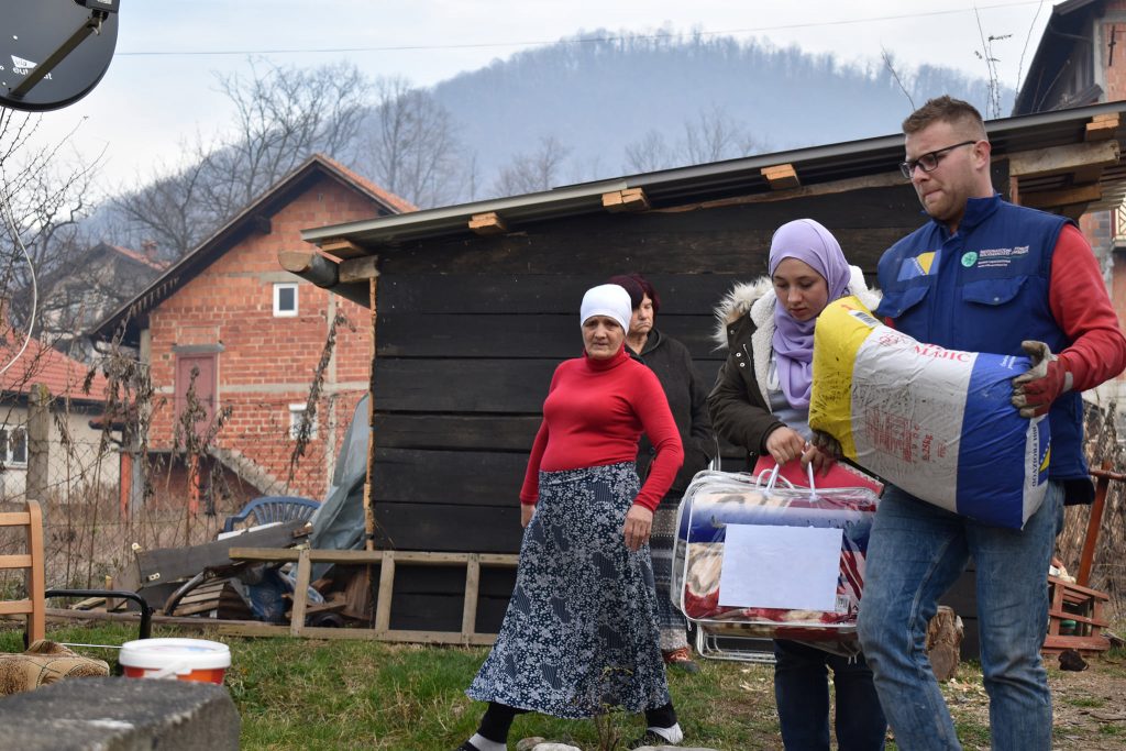 MFS-EMMAUS GIVES HELP TO THE FAMILY OF NINE-YEAR-OLD ENA HUSKIC FROM GRACANICA