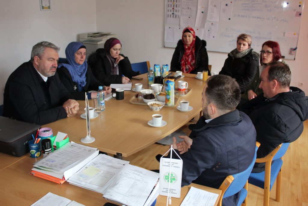 Office for Social Care of Riyasat of Islamic community in BIH, handed 10 scholarships to children, beneficiaries of IFS-EMMAUS Boarding accommodation in Srebrenica