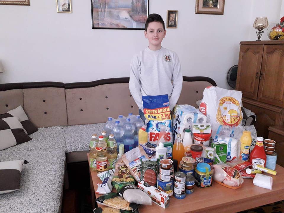 Food packages for 240 orphans across Bosnia and Herzegovina