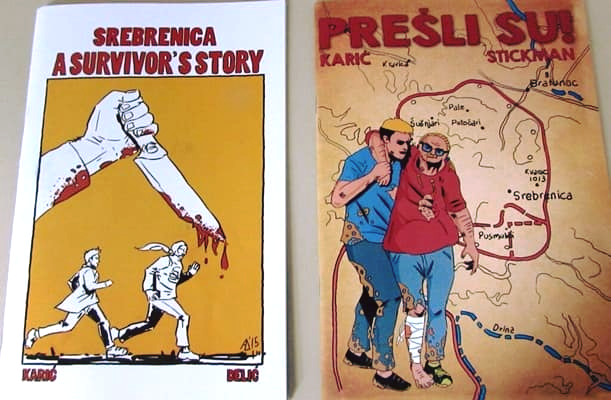 “THEY HAVE CROSSED”: THE FIRST COMIC ABOUT GENOCIDE IN SREBRENICA WAS PRESENTED IN IFS- EMMAUS'S BOARDING ACCOMMODATION IN POTOČARI