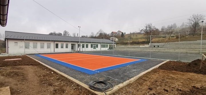 Final works at the Center for Education in Potočari