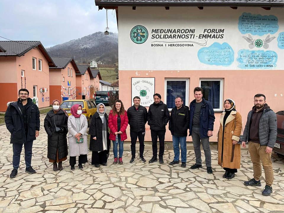Delegation of the Turkish Red Crescent in a visit to IFS-EMMAUS
