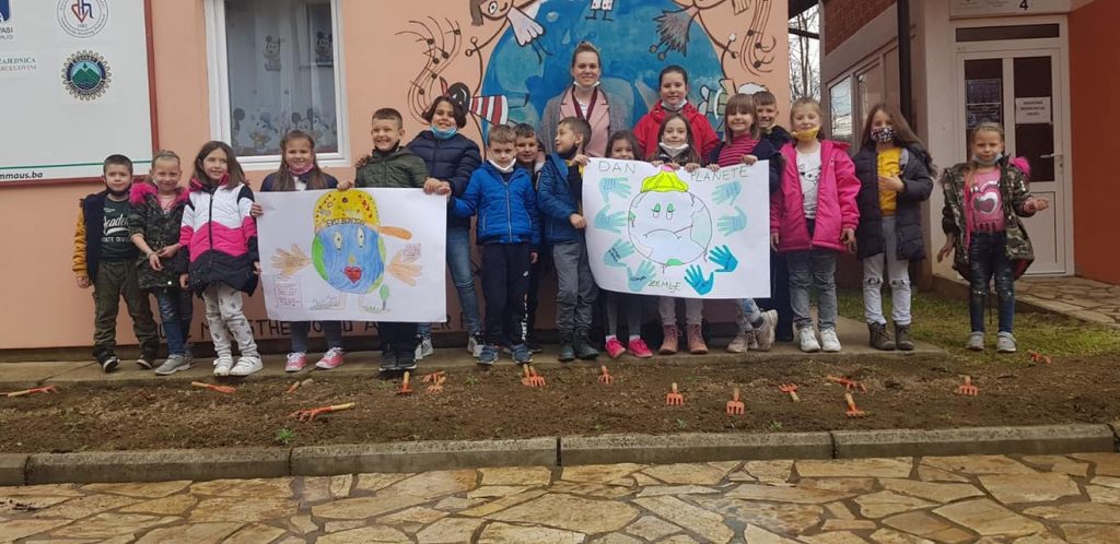 WE LEAVE THE EARTH TO OUR CHILDREN AND TEACH THEM TO LOVE AND RESPECT IT. EARTH DAY CELEBRATED IN SREBRENICA AND ZVORNIK