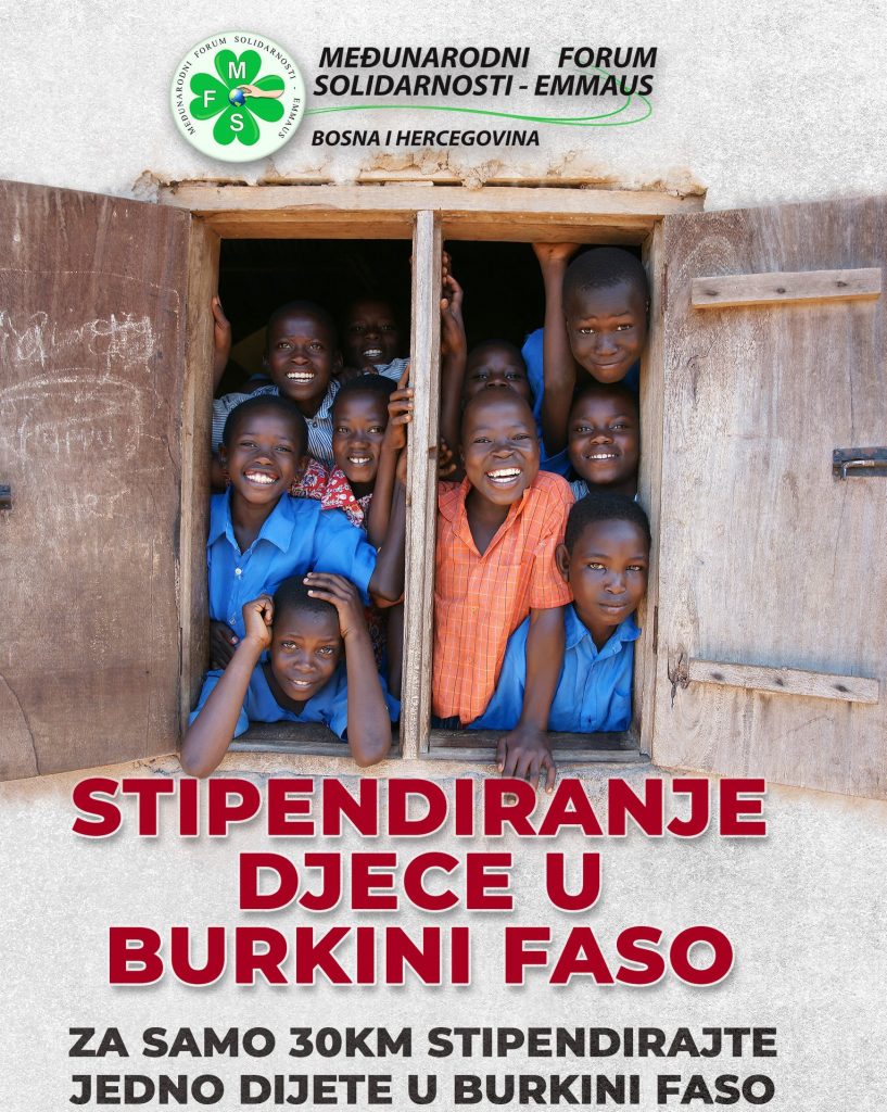 During 2021, IFS-EMMAUS collected funds for 3,677 scholarships for children in Burkina Faso