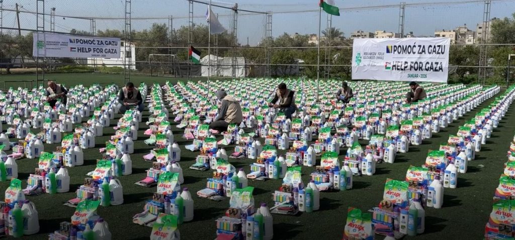 MFS-EMMAUS: NOVA POŠILJKA POMOĆI STIGLA DO NARODA GAZE