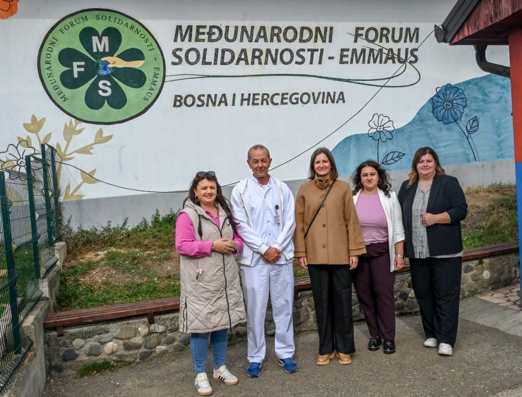 Zamjenica ambasadora Republike Slovačke posjetila MFS-EMMAUS i Prihvatni centar Duje